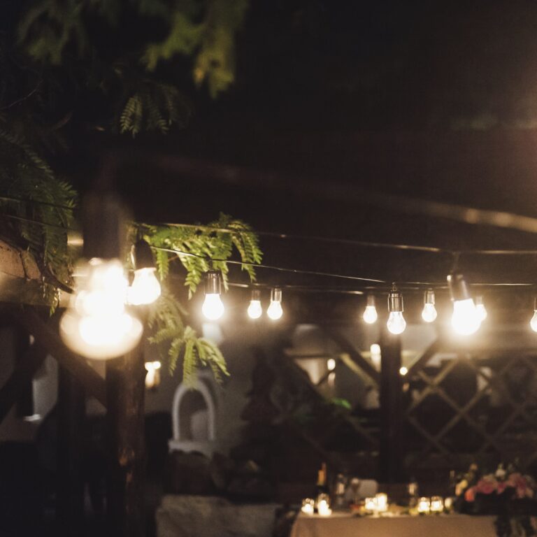 The Perfect Party Lighting