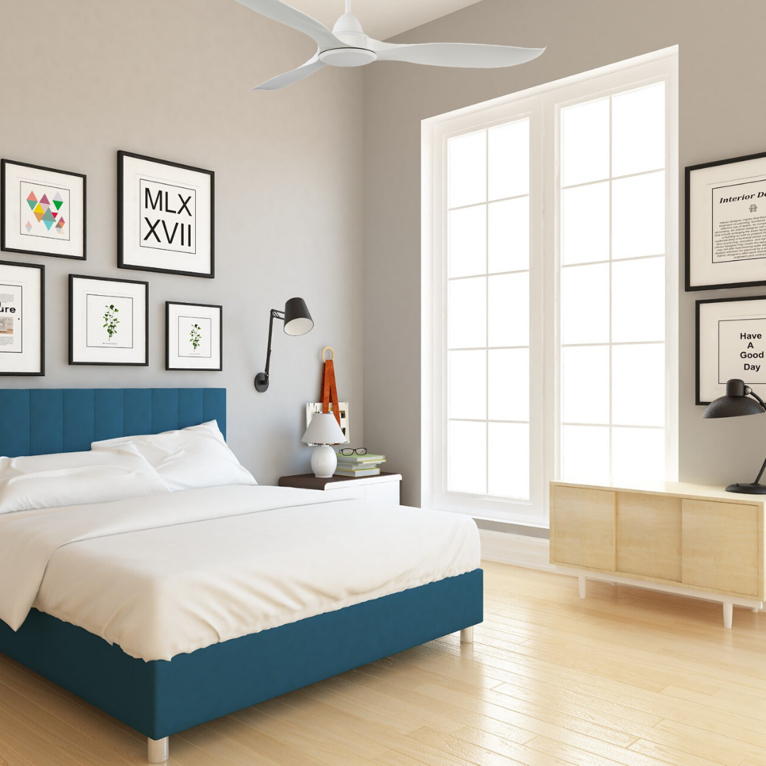 Martec Wave DC Ceiling Fan in Satin 