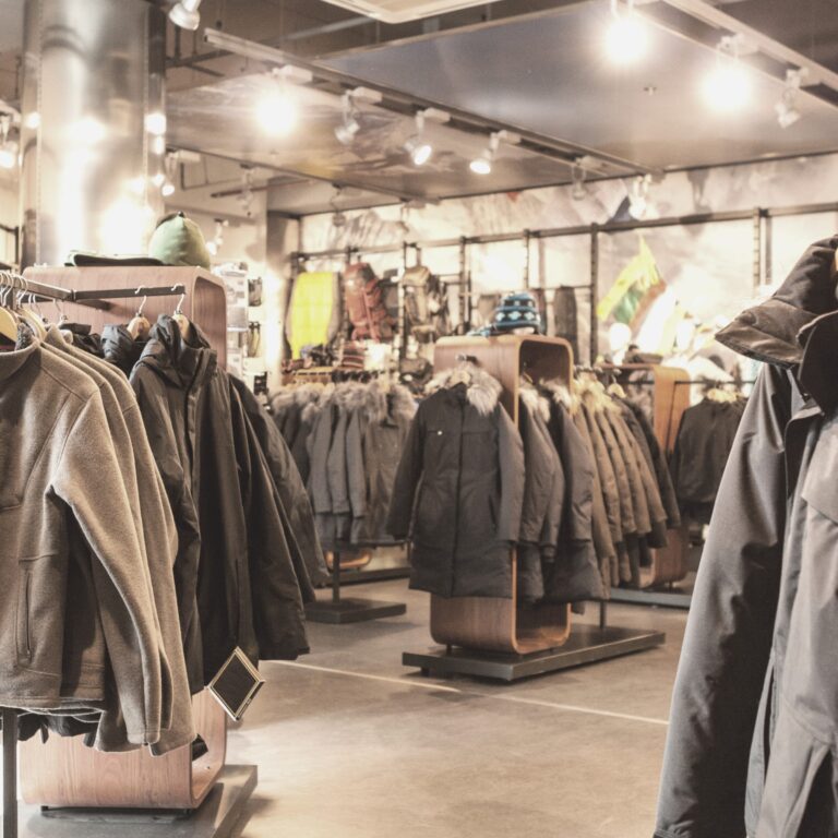 Retail Shop Lighting Styles