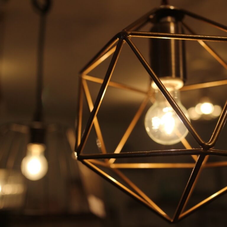 Lighting Tips - Cage Pendant Lights to Enhance your Space