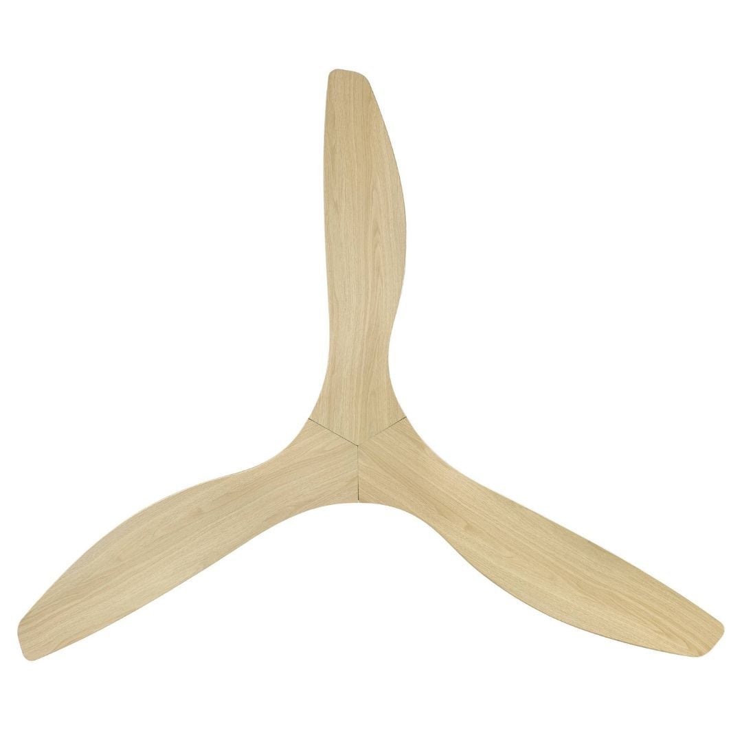 Eglo Surf 60in DC Matt White Ceiling Fan with Oak Blades - Eglo Surf 60in DC Matt White Ceiling Fan with Oak Blades Eglo Surf 60in DC Matt White Ceiling Fan with Oak Blades - Image 2