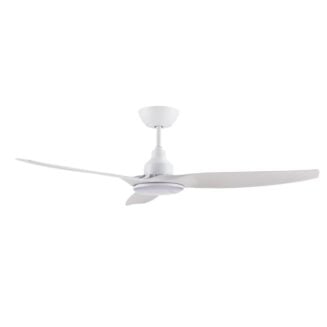 Ventair Skyfan 52in DC White Ceiling Fan with 20W LED Light